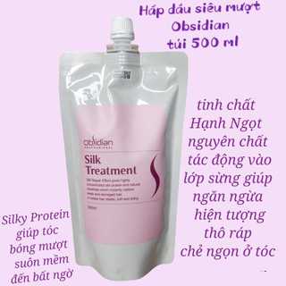 Kem ủ dưỡng tóc Obsidian Silky Treatment 500ml