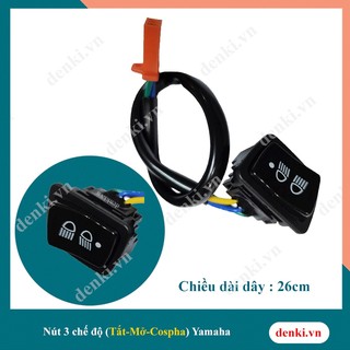  Nút 3 chế độ Cospha  Tắt  Mở đèn dùng cho xe Yamaha: Si Fi JANUS NVX 155  2016-2019  