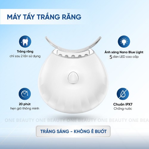 Máy làm trắng răng SMILEKIT SENSITVE S3/S5 kèm bút gel làm trắng răng, an toàn không chứa Hydrogen Peroxide, không ê ẩm