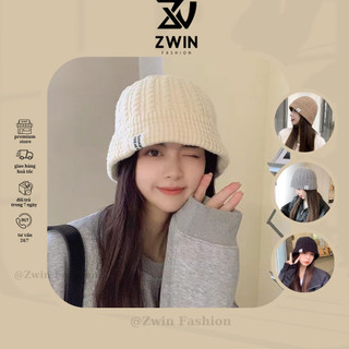 Mũ Len Trơn Chùm Đầu Nón Beanie Lót Nhung Thời Trang Mùa Đông Ấm Áp Form Unisex Nam Nữ N167 - Zwin