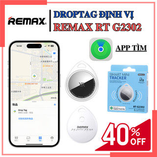 Định Vị Xe Máy DropTag Remax RT G2302 Định vị toàn cầu dành cho xe máy, ô tô, thú cưng, trẻ em