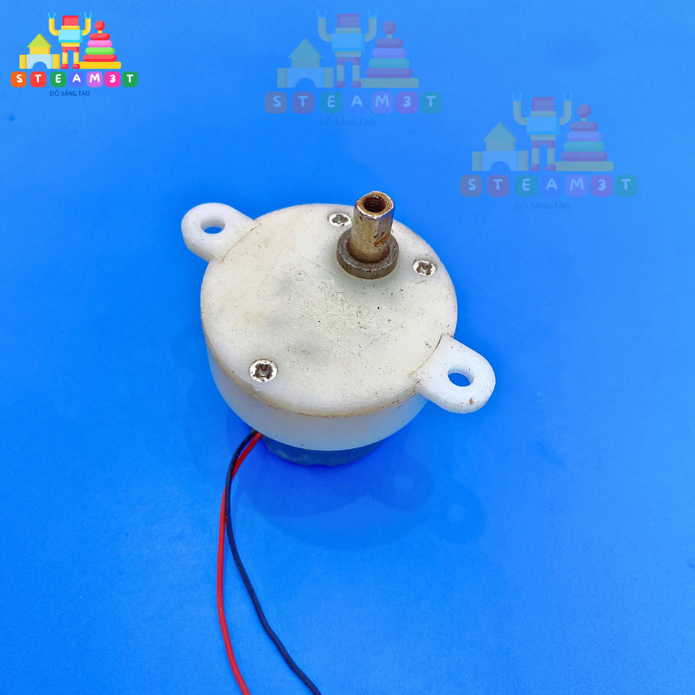 Tháo máy, Motor giảm tốc 300 6v 12v tốc độ 12 -24 vòng - giá rẻ DIY, vẫn hoạt động bình thường
