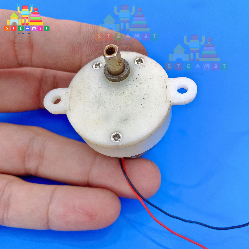 Tháo máy, Motor giảm tốc 300 6v 12v tốc độ 12 -24 vòng - giá rẻ DIY, vẫn hoạt động bình thường