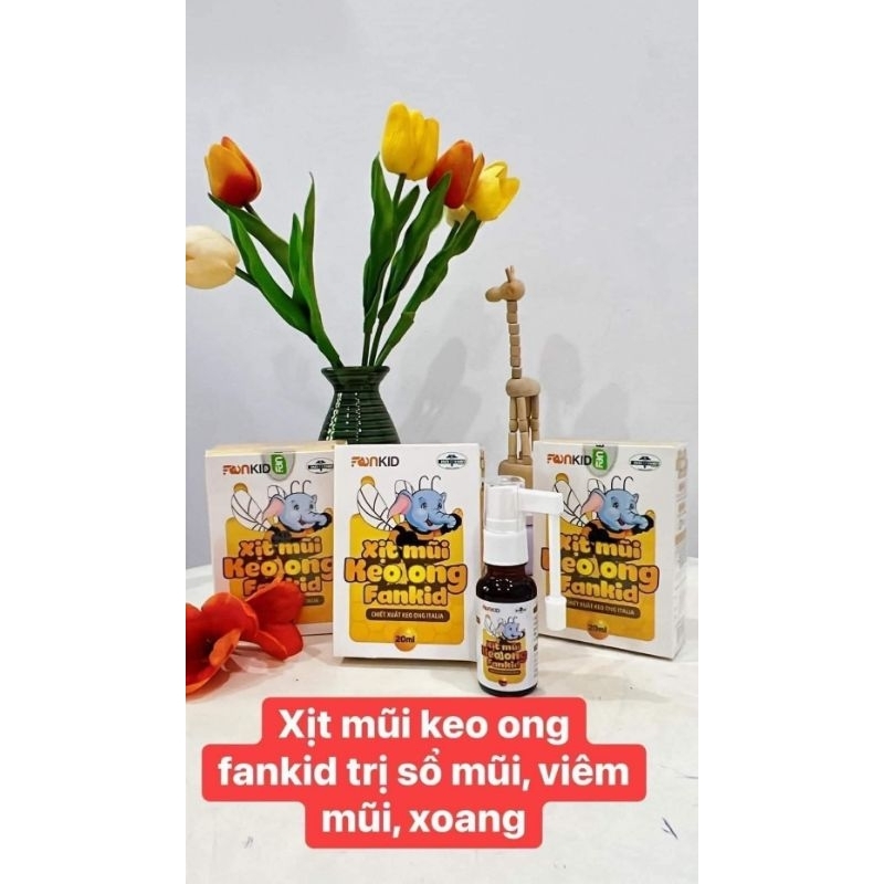 Xịt mũi keo ong fanbee 20ml faneco mới