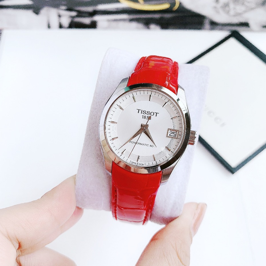 Đồng hồ nữ chính hãng Tissot Powermatic 80 T035.207.16.031.01 (T0352071603101) Máy cơ tự động - Kính Sapphire