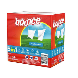 Giấy Thơm Quần Áo Bounce 4 in 1 của Mỹ 320 tờ