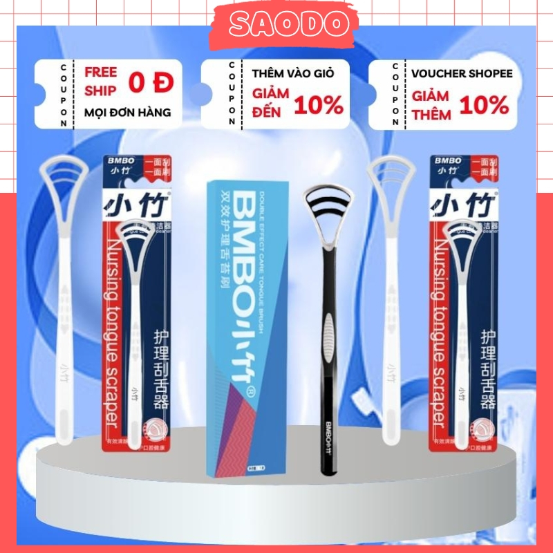 Dụng cụ cạo lưỡi vệ sinh lưỡi SAODO VSL0052