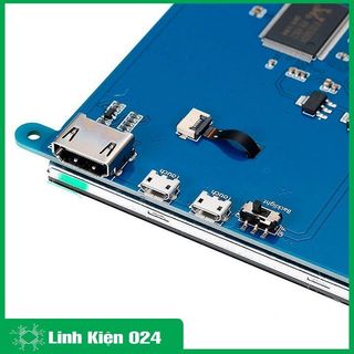 Màn Hình Raspberry 7Inch HD 800x480 Cảm Ứng (Tặng Cáp HDMI, Cáp USB, Đĩa Hướng Dẫn )