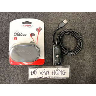 Tai nghe gaming hyperx cloud earbuds (chuyên game pubg, cod, free fire, valorant, crossfire