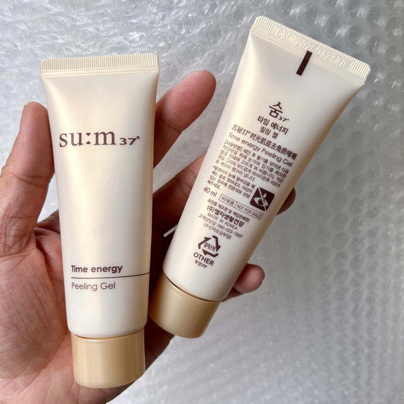 TÁCH SET DATE 3/2026 - TẨY TẾ BÀO CHẾT SU:M37 TIME ENERGY PEELING GEL 40ML