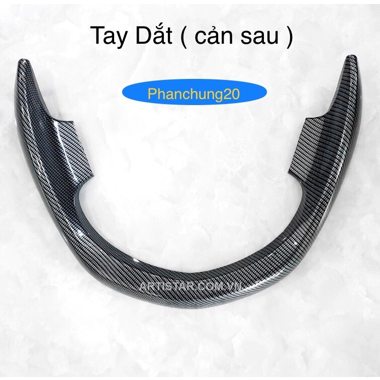 ỐP TAY DẮT  DÙNG CHO ĐỜI XE GRANDE 2019 2020 2021 2022 CACBON