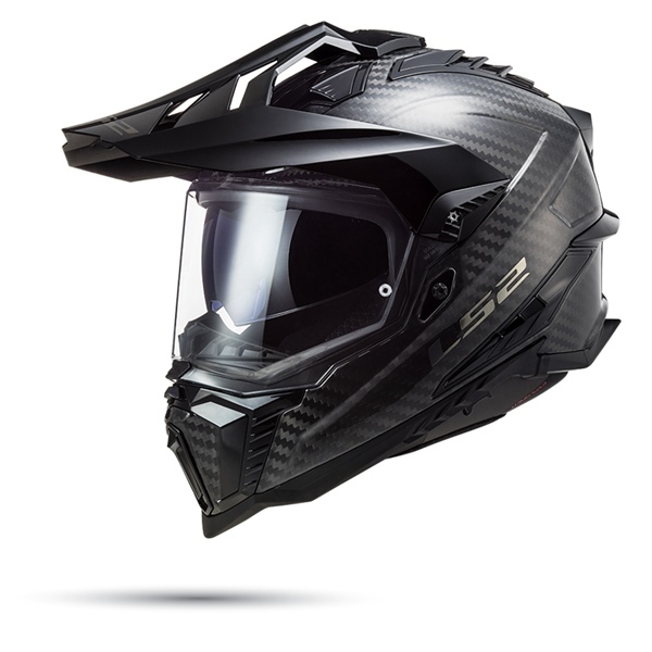 Mũ Cào Cào LS2 MX701 22.06 Explorer Carbon - YOHE SHOP