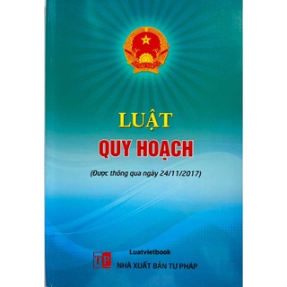 Sách Luật Quy Hoạch
