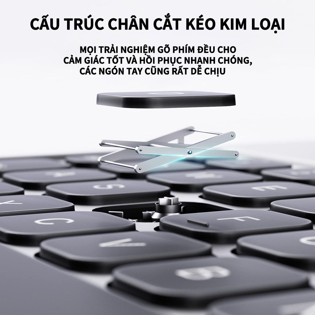 Bàn phím Bluetooth GOOJODOQ cho iPad Bàn phím Case Mini 6 với ma thuật không dây có thể tháo rời từ tính