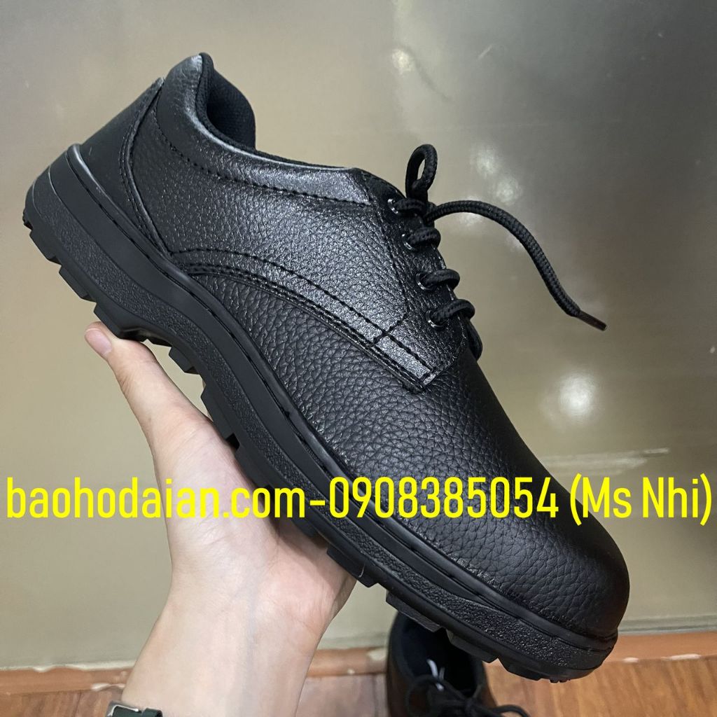 Giày bảo hộ lao động Kcep mũi sắt đế PVC chống trơn trượt- Mã KSP và KSP-S