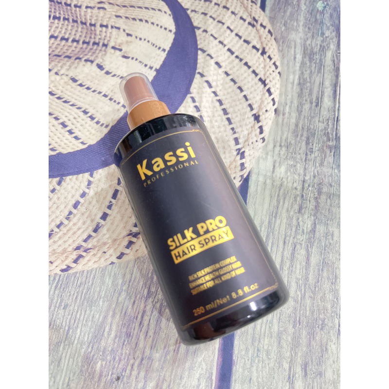 Sữa dưỡng phục hồi tóc hư tổn Kassi 250ml Silk Pro🥰 cấp ẩm nuôi dưỡng