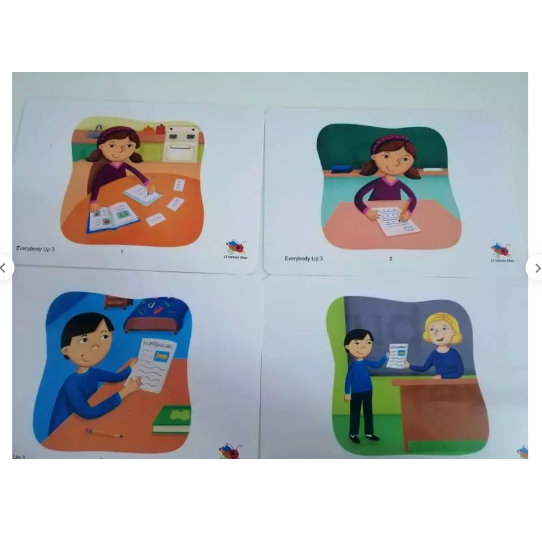 Flashcard Everybody Up