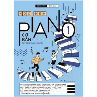 Sách - học đệm piano cơ bản t1 - hhb