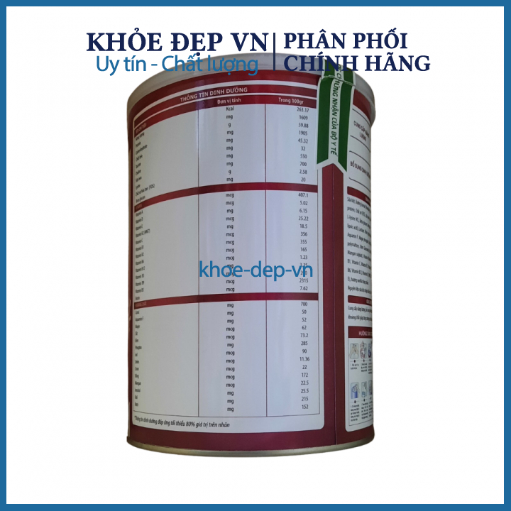 Sữa OBISUREGOLD DIABEST dành cho người huyết áp, tiểu đường, tim mạch hộp 900g