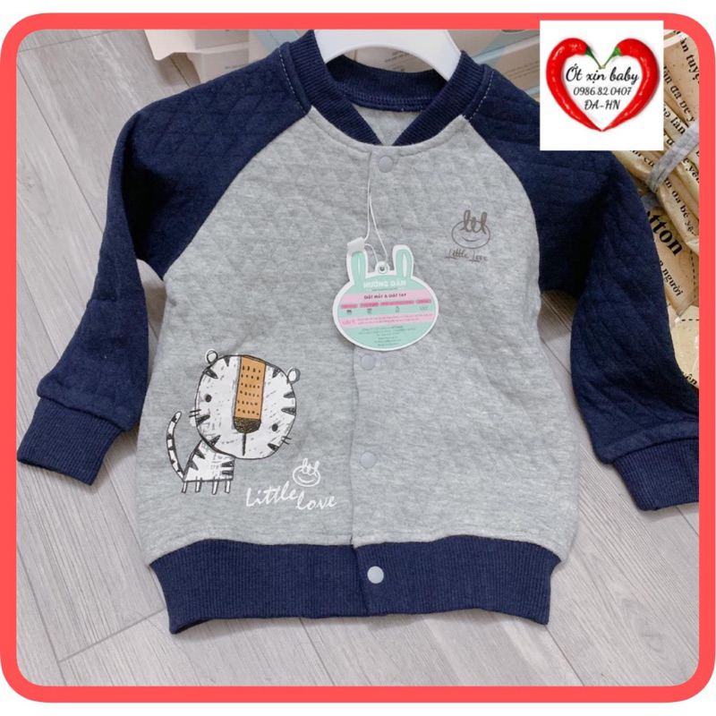 Áo bomber vải trám little love