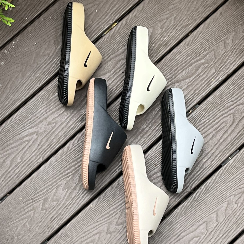 Dép bánh mì NK Calm Slide xăng đan Nam Nữ Bản Vân Nhám Mới Nhất 2023 ĐẾ SƠN 2 màu thời trang form chuẩn size có fullsize | BigBuy360 - bigbuy360.vn