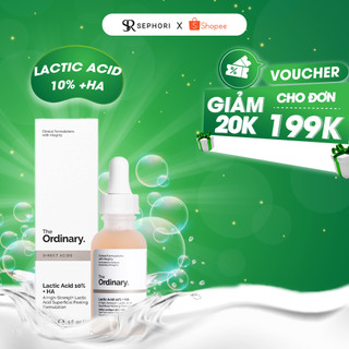 Tinh chất dưỡng da the ordinary lactic acid 10% + ha 30ml