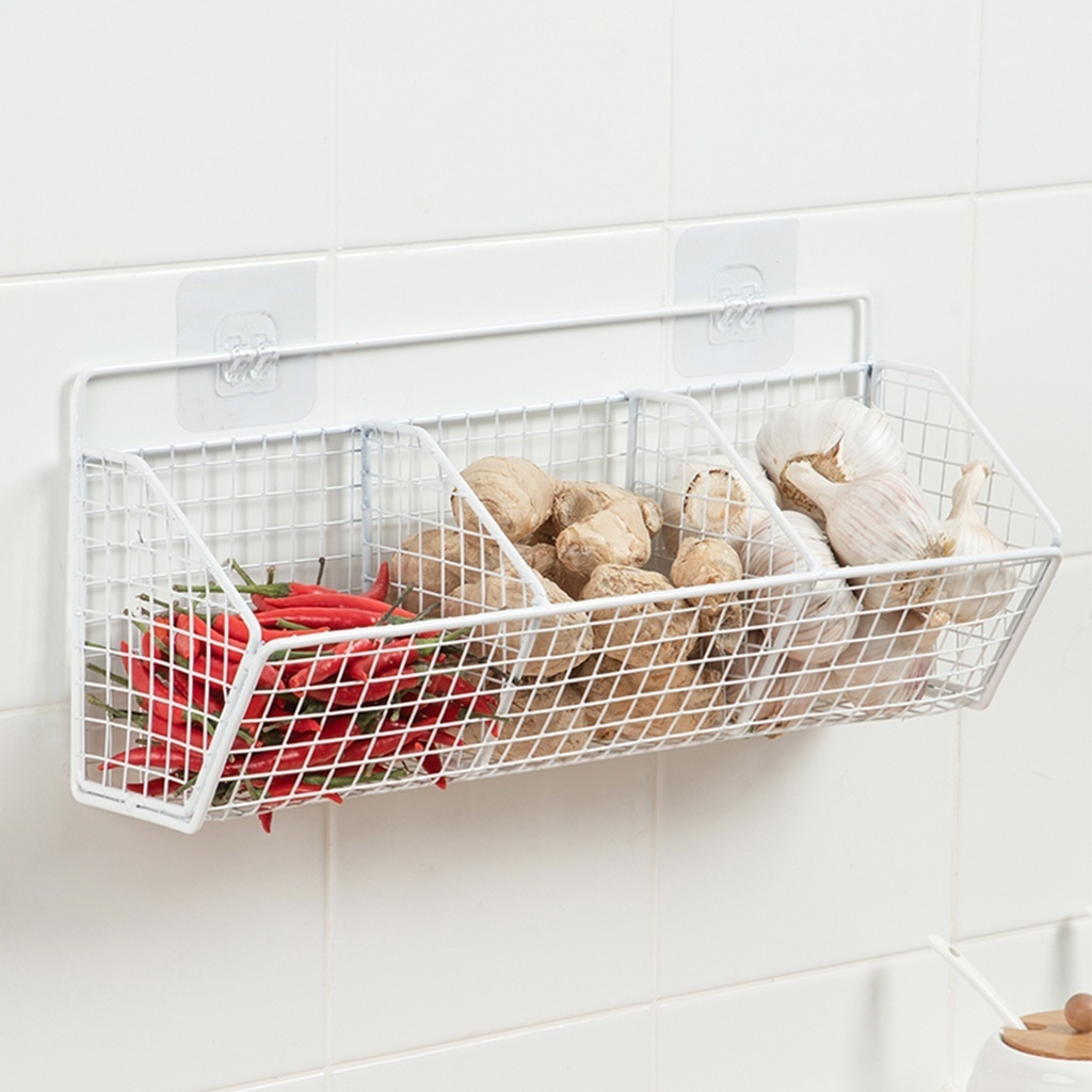 Kệ đựng gia vị dán tường không cần khoa đục kệ đựng đồ đa năng sử dụng được trong phòng tắm, phòng khách, bếp