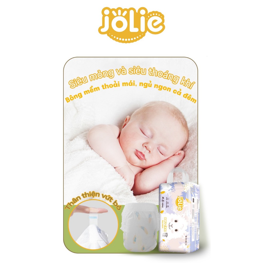 Combo 2 bịch  bỉm JOLIE xuất nhật M/L/XL/XXL/XXXL/4XL siêu thấm chống hăm