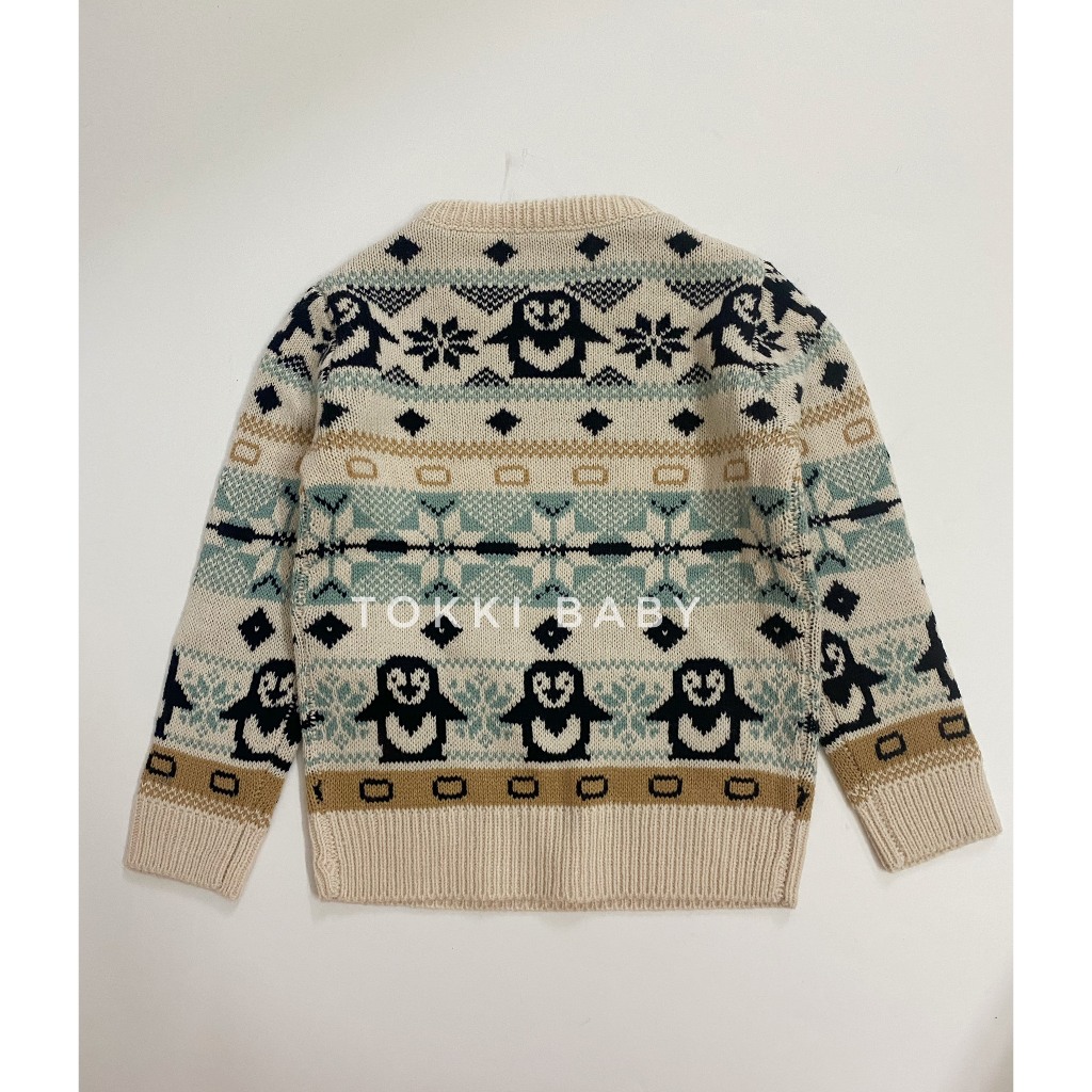 Áo len họa tiết Noel cho bé ARE002