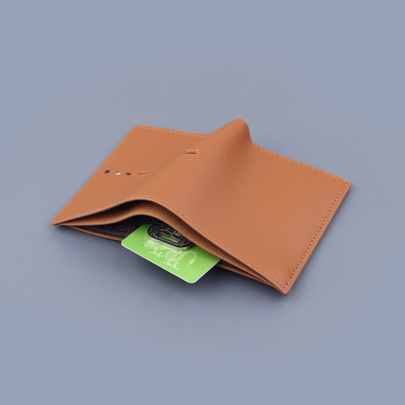 Ví  Da Nam Nữ Mini Có Ngăn Khoá Da Đanh Cứng Cáp