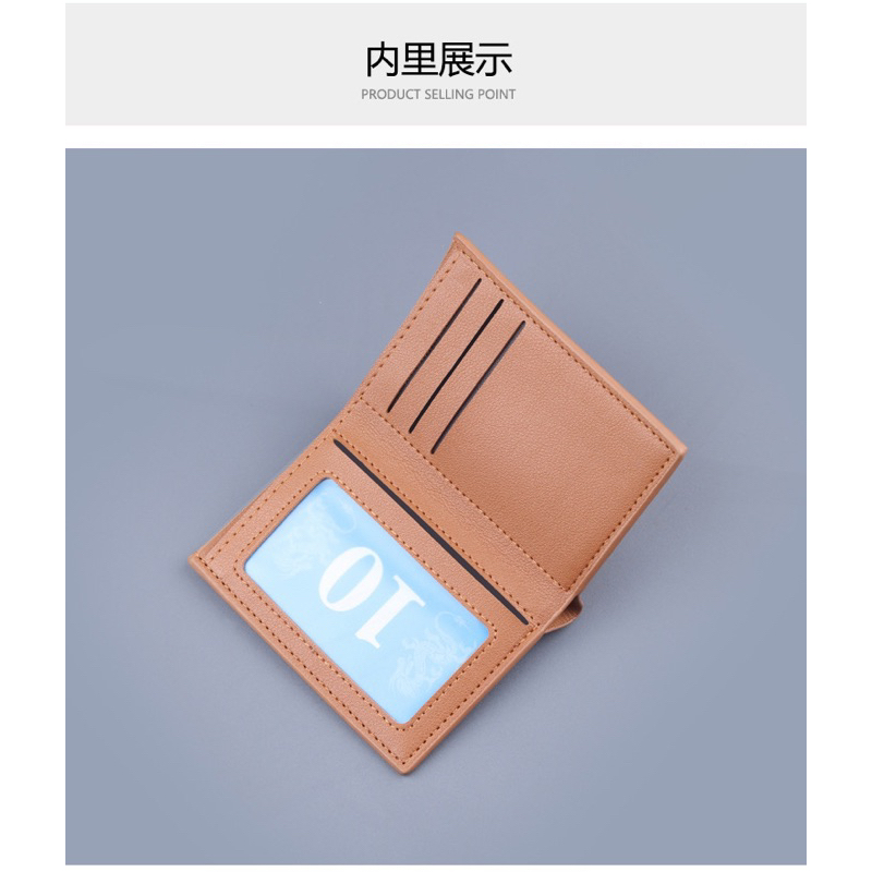 Ví  Da Nam Nữ Mini Có Ngăn Khoá Da Đanh Cứng Cáp