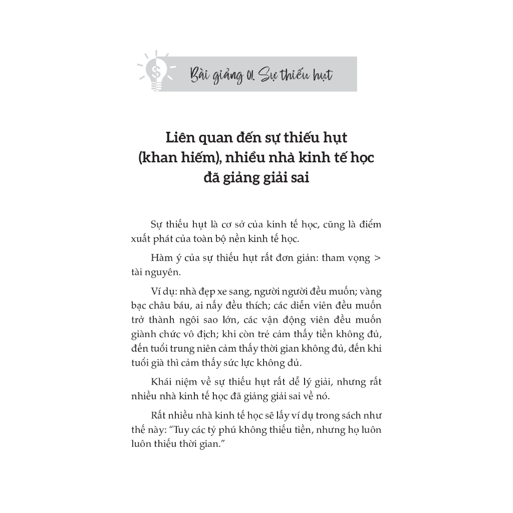 Sách - Tư Duy Kinh Tế: 50 Bài Giảng Để Hiểu Quy Luật Làm Giàu - Kinh Tế Kinh Doanh