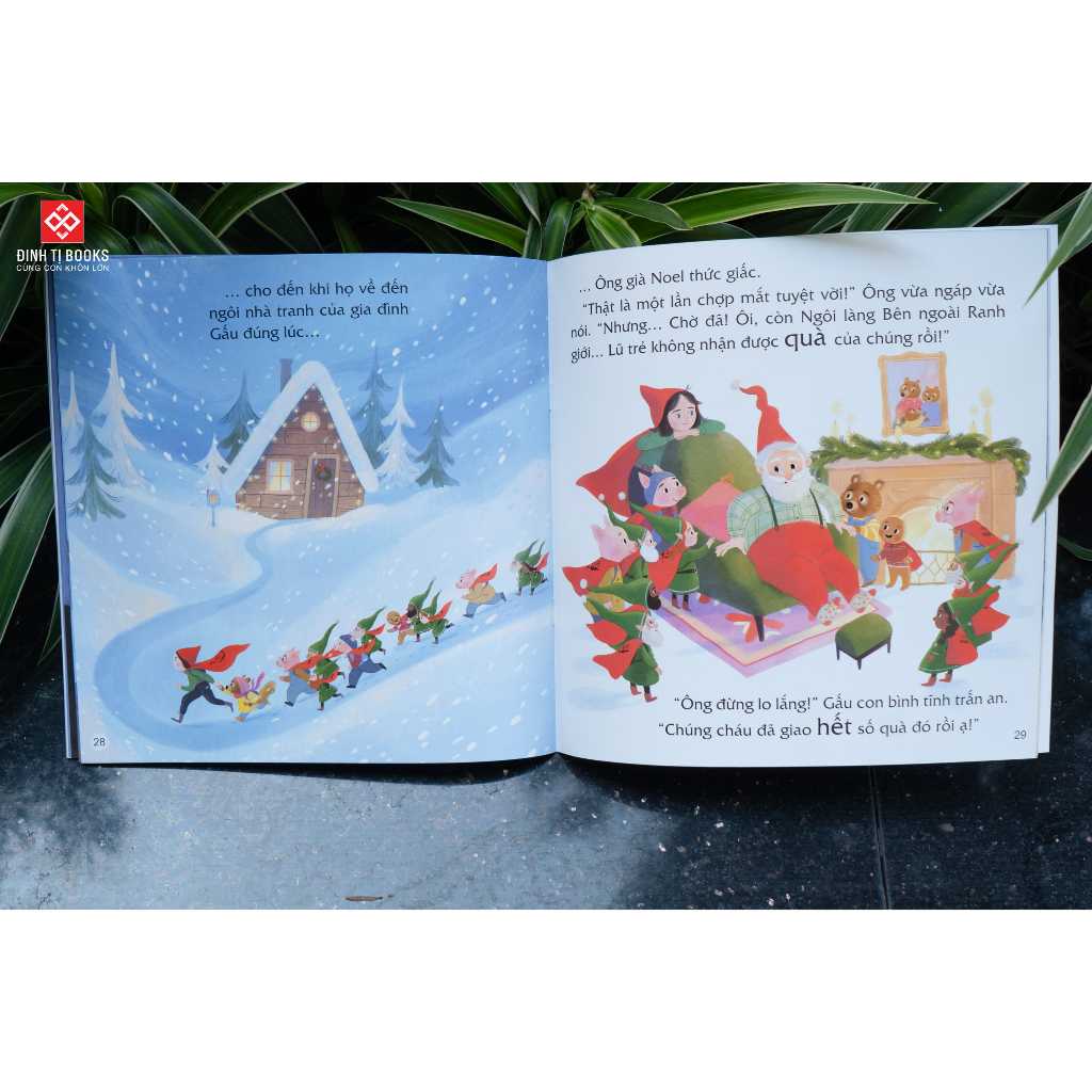 Sách - Ông già Noel và biệt đội giải cứu cổ tích - Truyện kể cho bé 3 - 9 tuổi - Đinh Tị Books