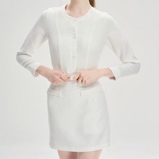 Chân váy mini ôm bố Maybi