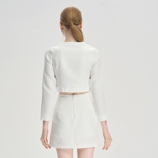 Chân váy mini ôm bố Maybi
