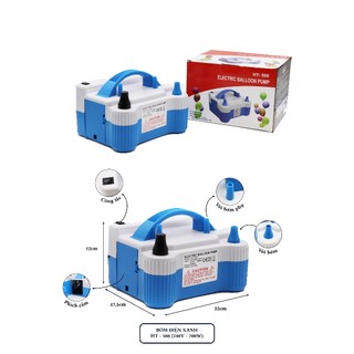 Bơm điện xanh hai vòi bơm bong bóng 700w
