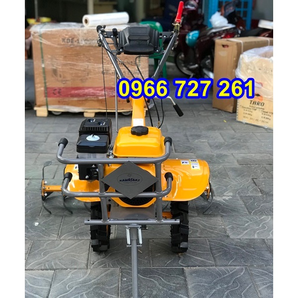 Máy cày bừa mini dùng cho gia đình, lắp được lên luống tạo rãnh