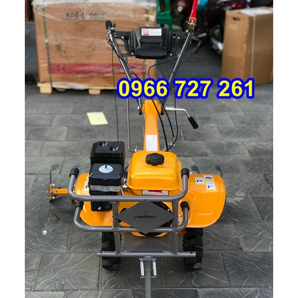 Máy cày bừa mini dùng cho gia đình, lắp được lên luống tạo rãnh