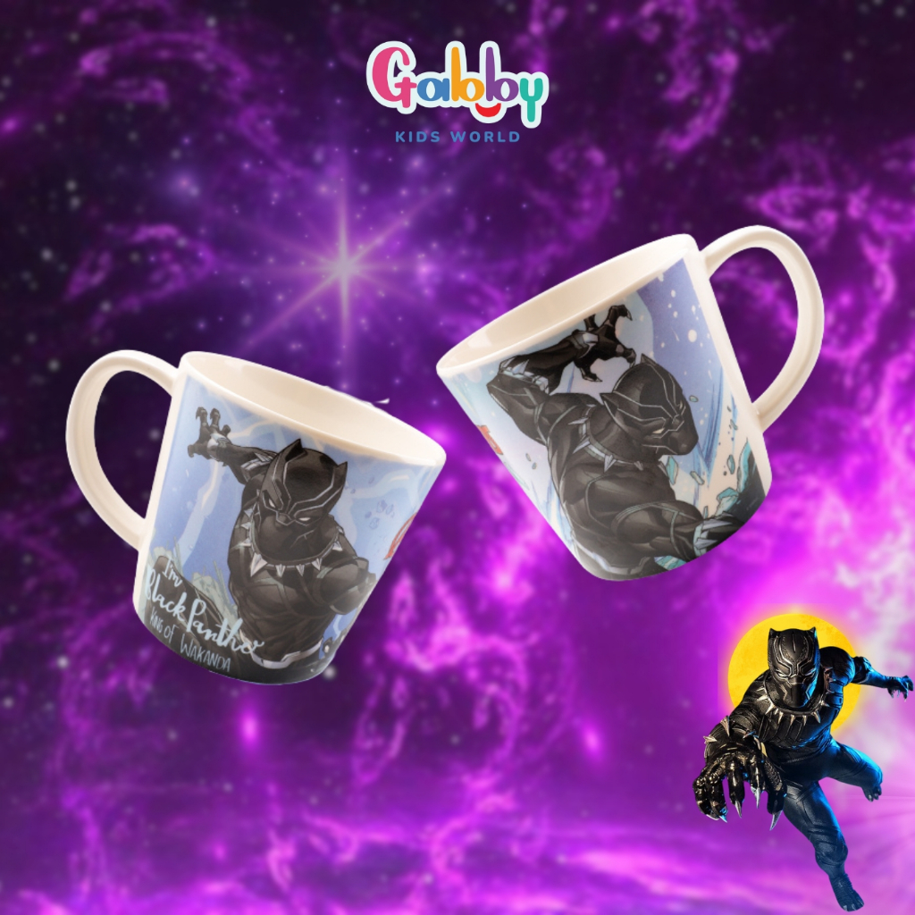 Ly Nước Quai Cầm Melamine Marvel Đáng Yêu Cho Bé