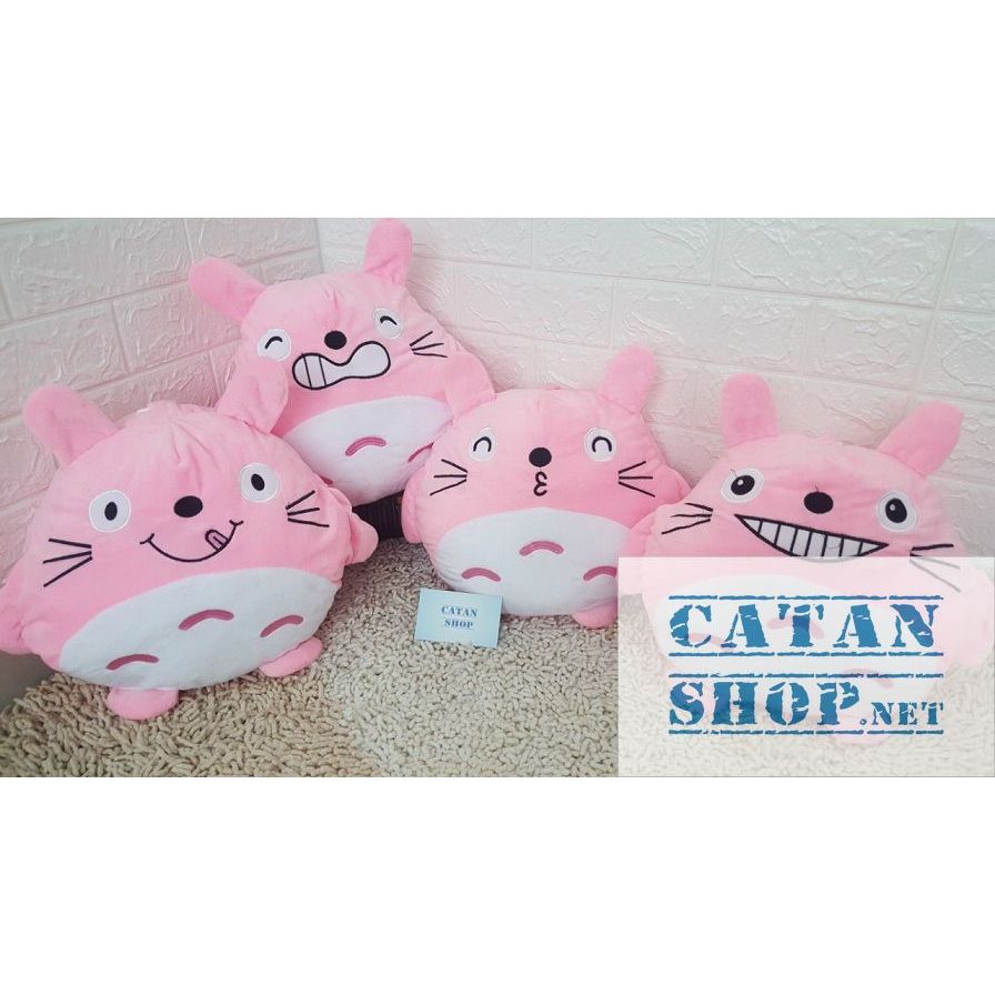 Chăn gối văn phòng hình Totoro với nhiều biểu cảm siêu cute
