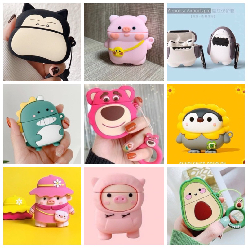 ốp lưng tai nghe airpod 1/2 airpod 3 airpod pro pro 2 hình hoạt hình dễ thương cute