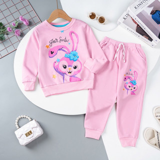 Bộ nỉ da cá bé gái