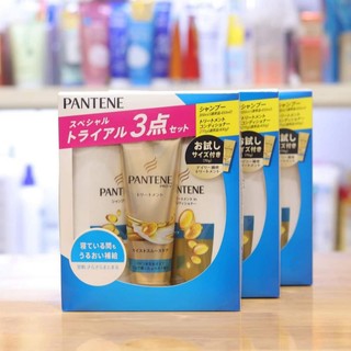 Bộ 3 Dầu Gội + Xả + Ủ tóc Pantene Nội Địa Nhật Bản,Dầu gội Pantene Nhật,Phục hồi hư tổn dưỡng tóc chuyên nghiệp