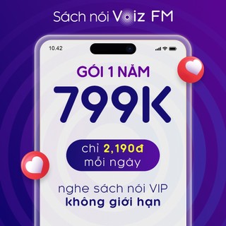 Gói Hội viên VIP - Ứng dụng sách nói Voiz FM - [E-Voucher] 12 tháng