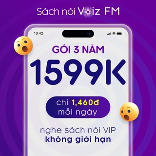 Gói Hội viên VIP - Ứng dụng sách nói Voiz FM - [E-Voucher] 3 năm