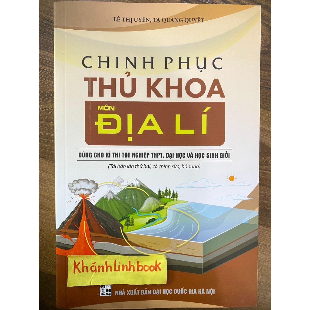 Sách - Chinh phục thủ khoa môn - địa lí