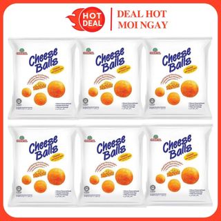 COMBO 6 Bịch Snack Cheese Balls Oriental 112G (8 Gói x 14G)