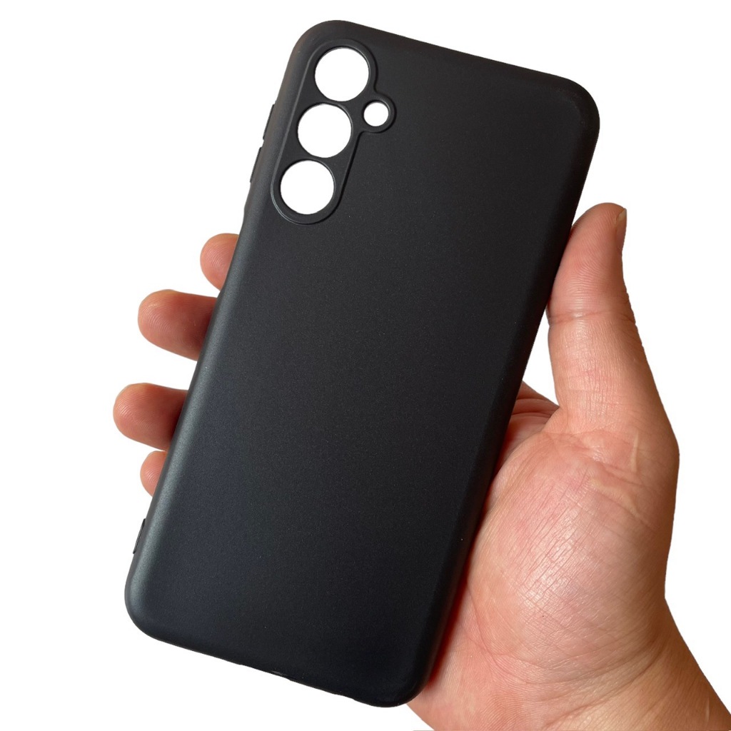 Ốp lưng dẻo đen nhám cho Samsung Galaxy M34