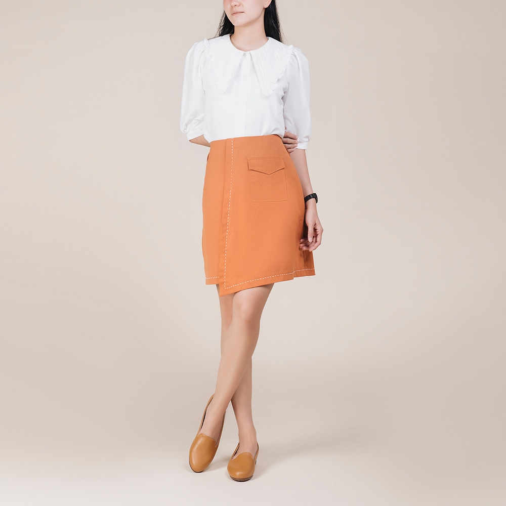 Giày Búp Bê Đông Hải Đế Bằng Cổ Điển 3cm - G7728