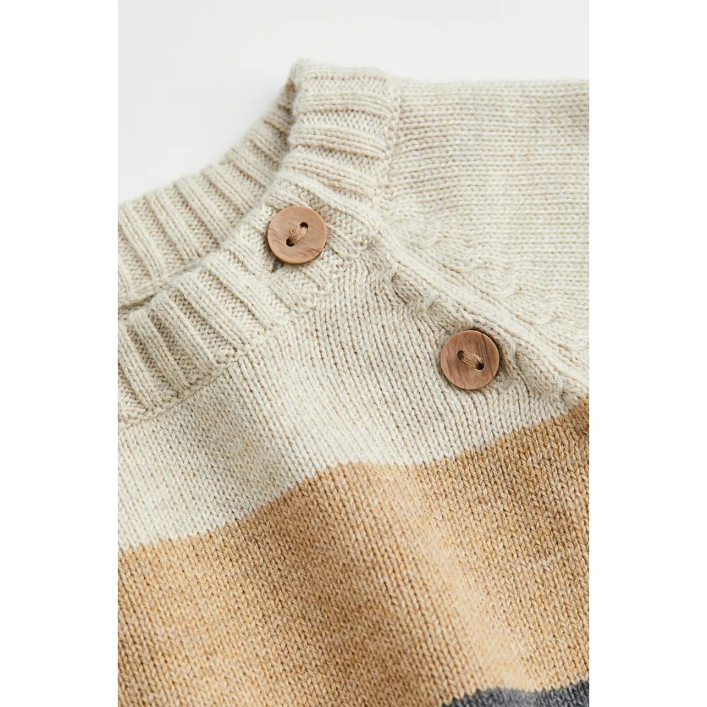 Áo len xám tuần lộc HM H&M_hàng chính hãng authentic